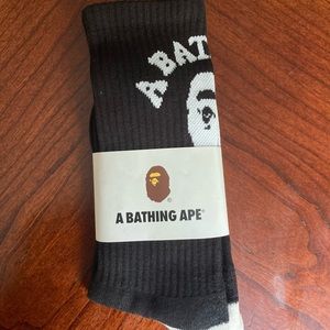 Brand new bathing ape socks